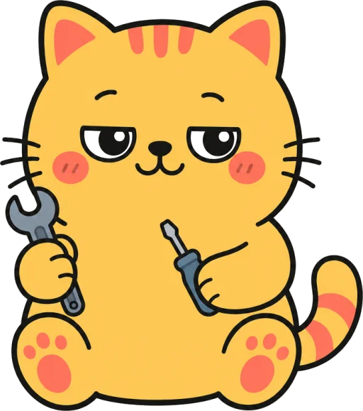 ช่างฝีมือเงียบเย็น cat